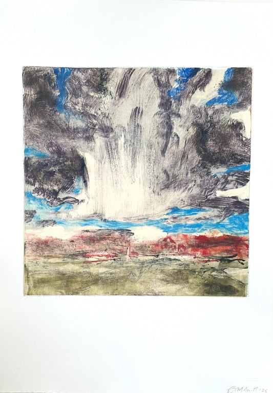 Virga Variation I, 34x25 Framed