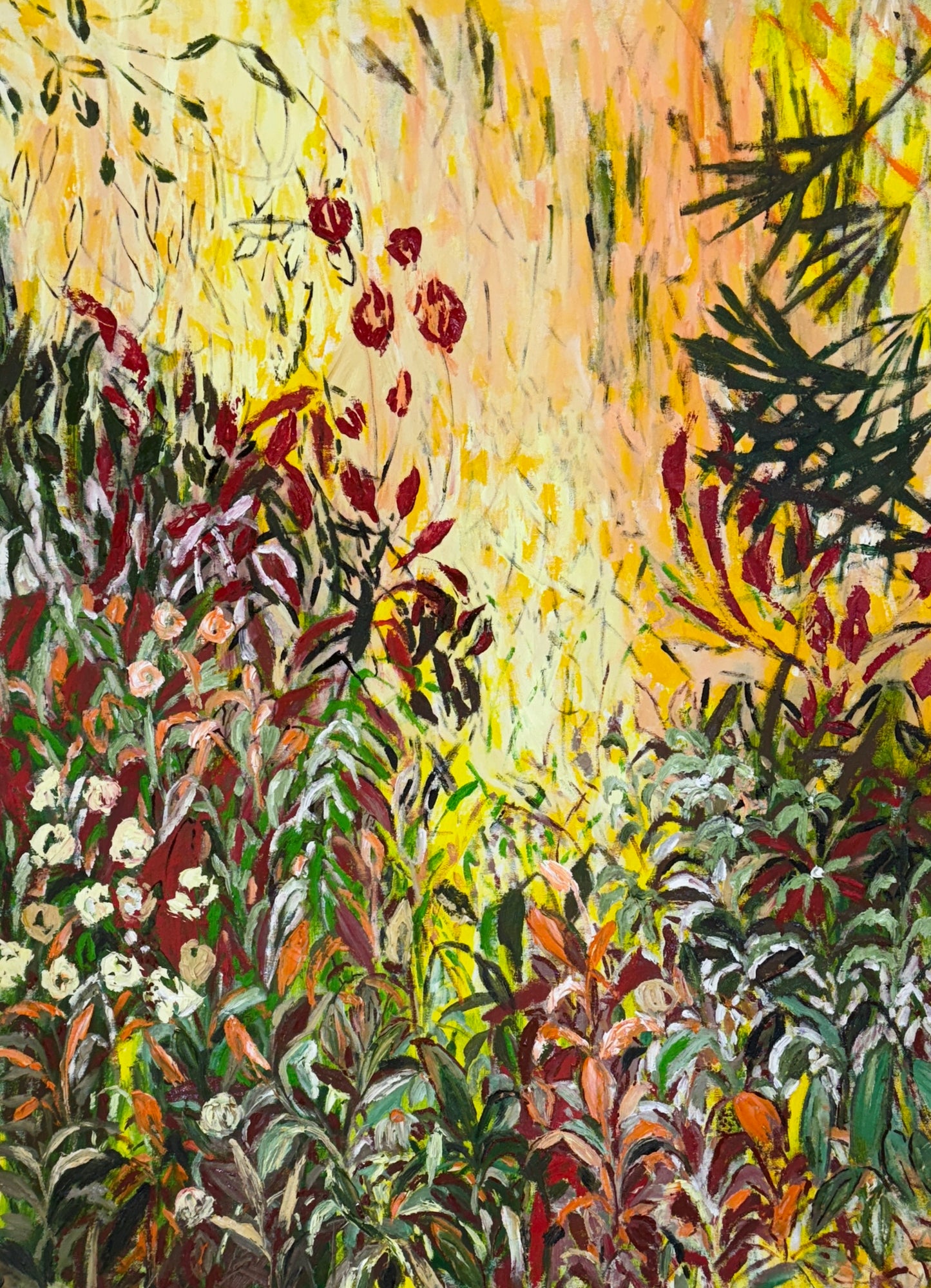 Yellow Dreams, 48 x 36