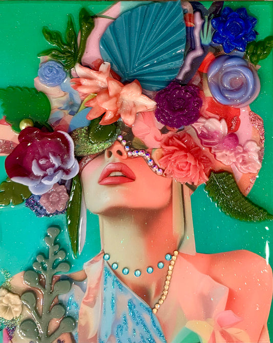 "Moon Dance", 10 x 8