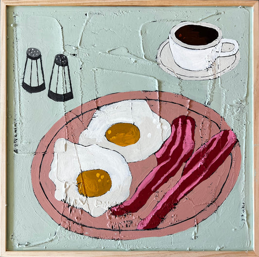 "Eggs and Bacon" 12x12