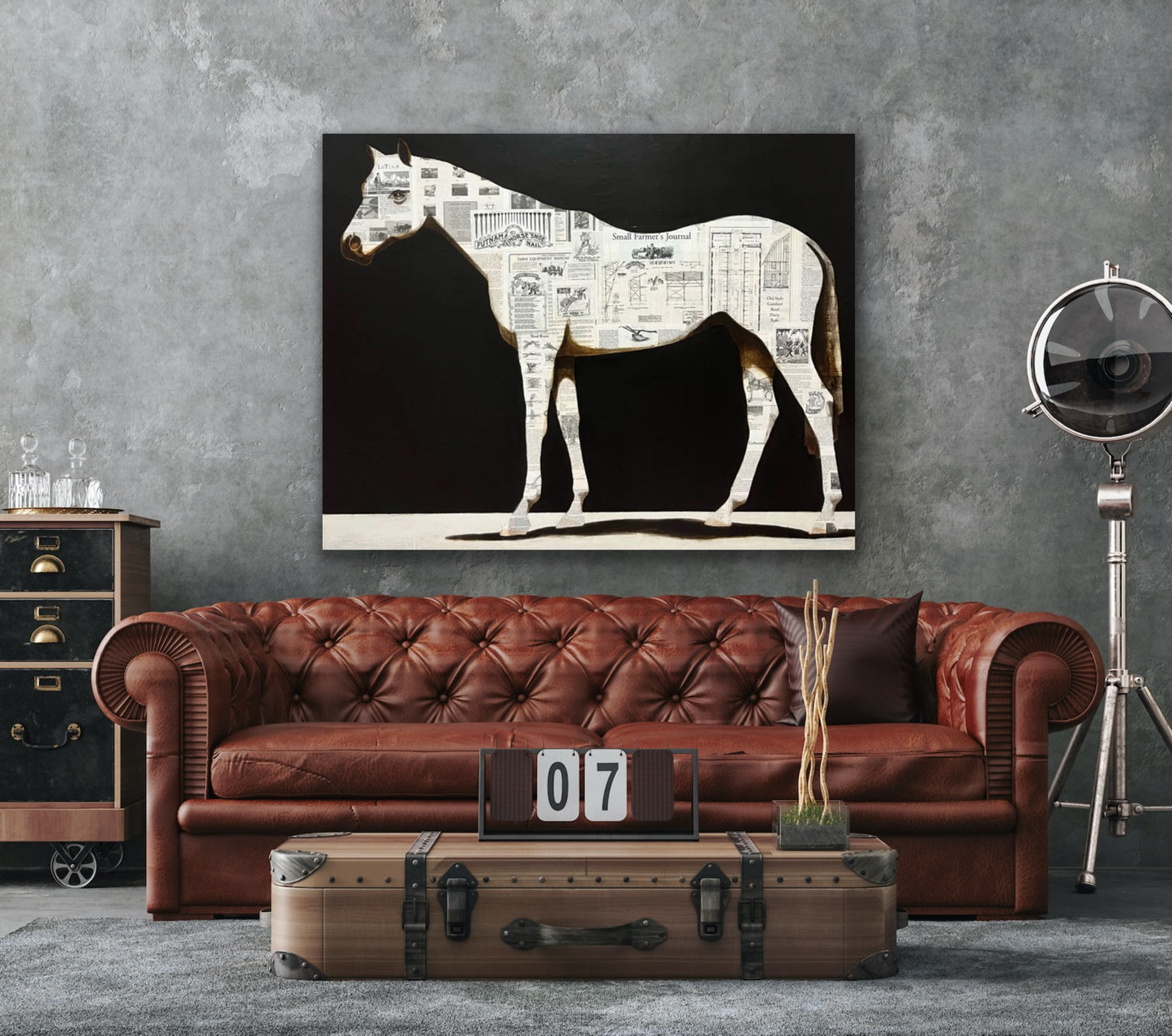 "Horse 632" 48 x 60