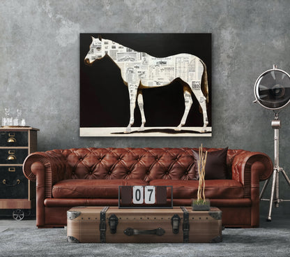 "Horse 632" 48 x 60
