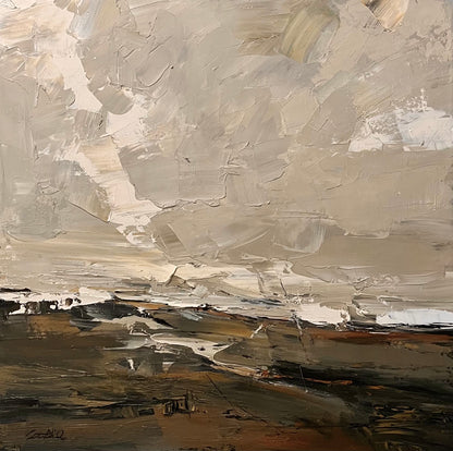 A Winter's Painting, 36 X 36