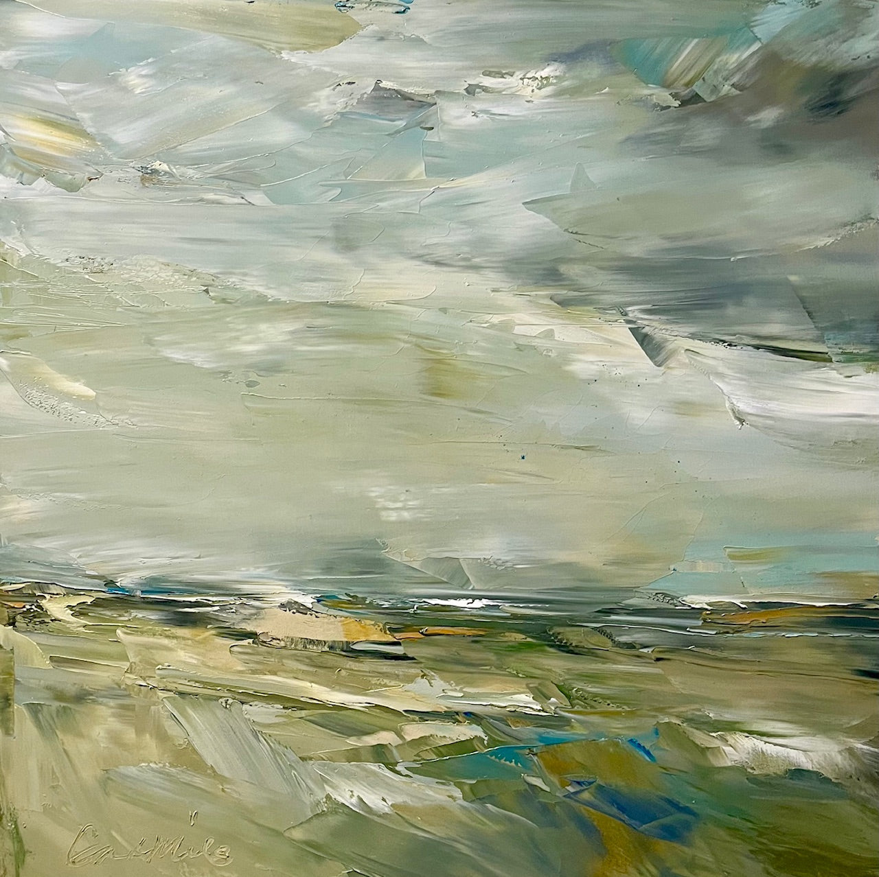 Clearing in a Sandy Field, 36 x 36