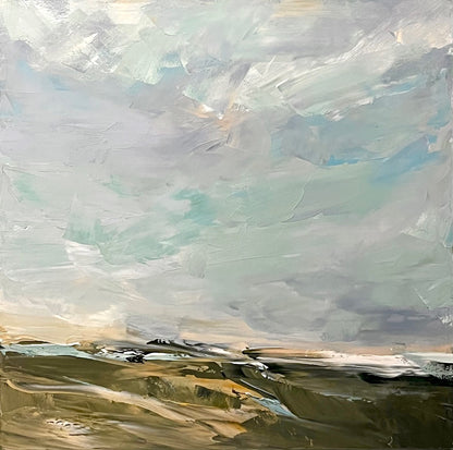 Near a Chanal, 36 x 36