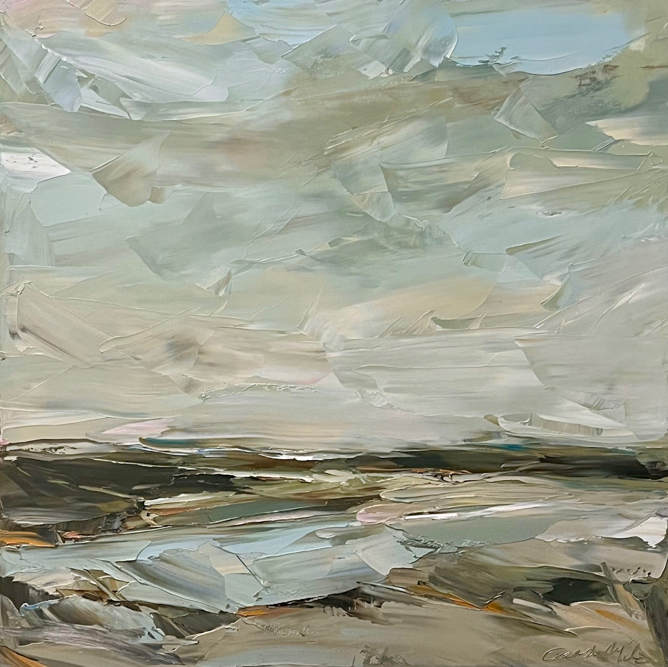 River Light, 36 x 36