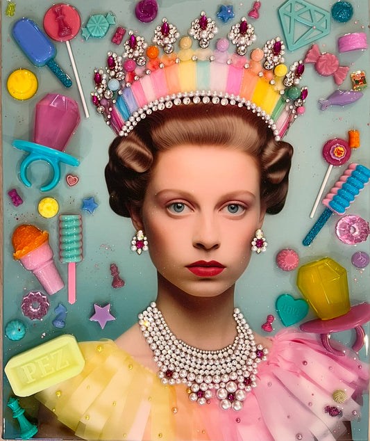 "Candy Queen" (Queen Elizabeth) - 24x20