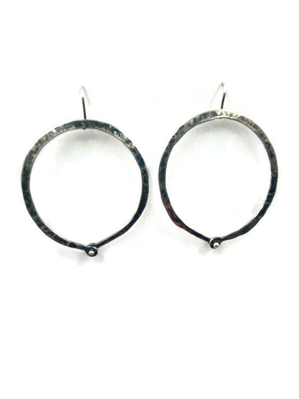 Big Rivet Hoops - E137