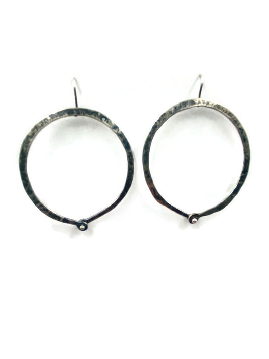 Big Rivet Hoops - E137