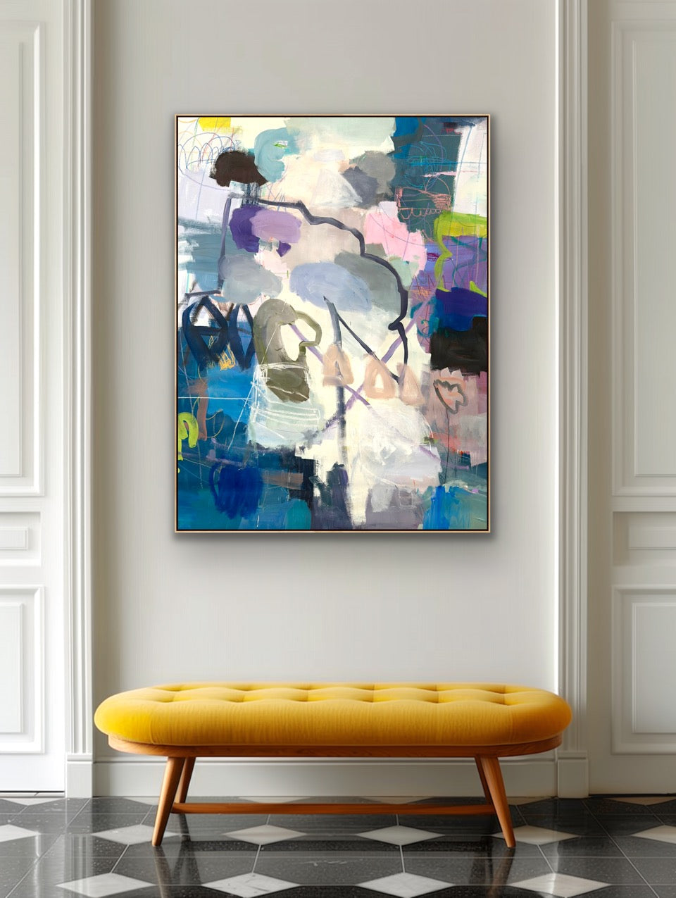 Cloud Gossip, 70 x 48