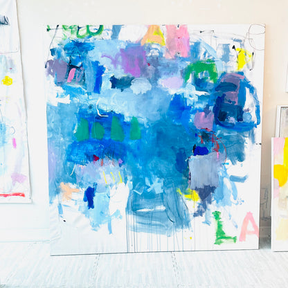 LA Pool Party, 69.5 x 65.5