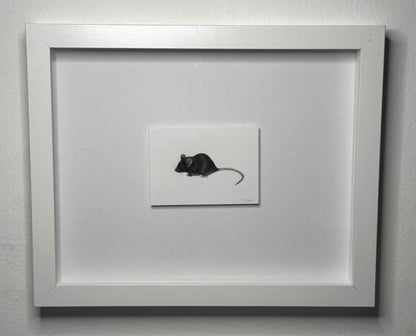Mini Mouse, 8x10 Framed, 2.5x3.5 Art