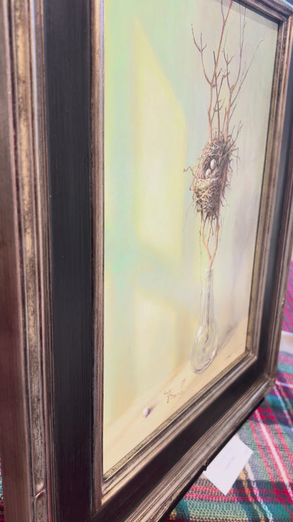 "Warbler Nest", 12 x 16