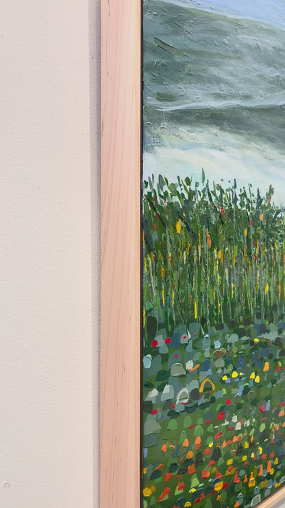 Closing in on Mist and Mount Pisgah, 32 x 32