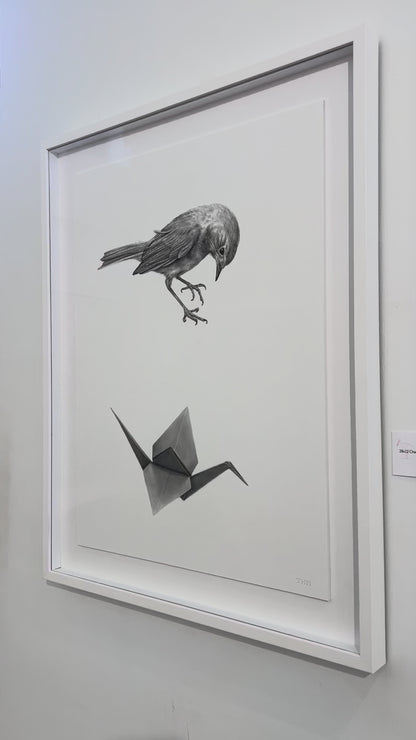 "See (No. 5)", 28" x 22" (framed)