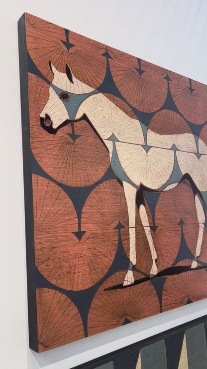 "Horse 627" 24 x 24