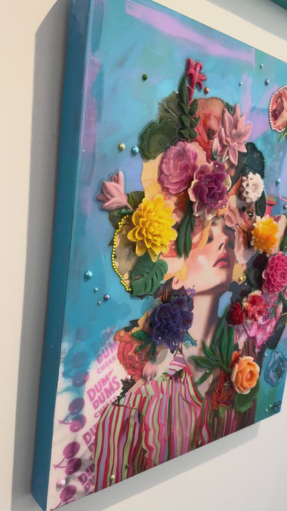 "Sunday in the Garden" 24x20