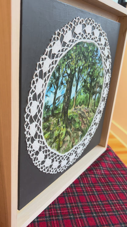 Moss and Pine Needles