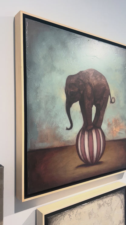 "Having a Ball 133" 24 x 24