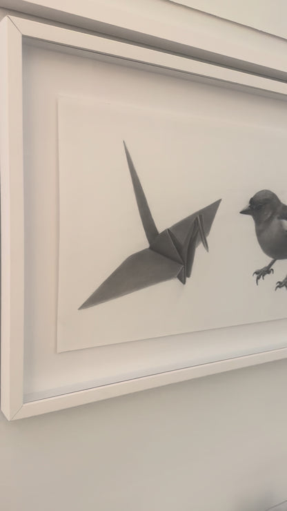 Consider the Other (See No. 1), 17x 27 (framed)