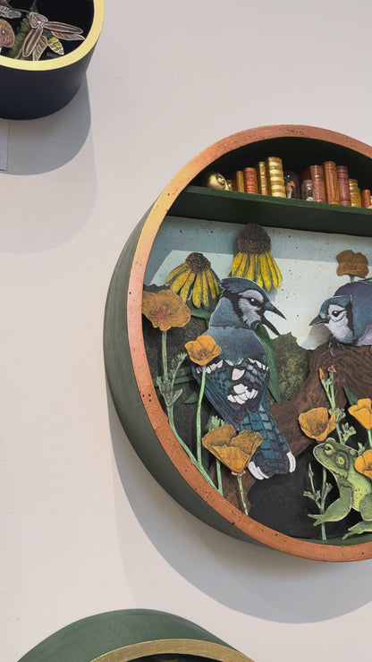 "So Pleased to Meet You" 15.75 round x 3.25 deep