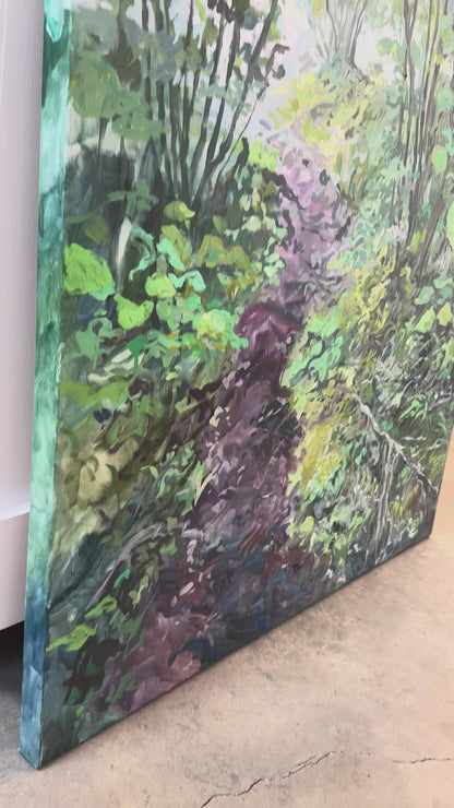 Path to Loch Ness, 48x36
