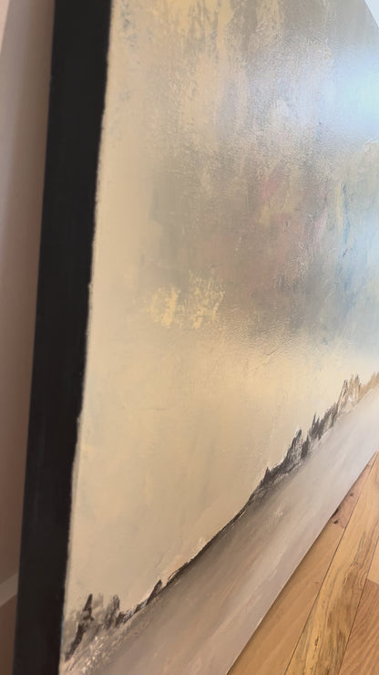 Winter Study #1, 30 x 48