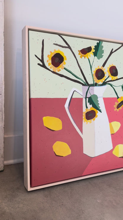 "Chickadee Chatter", 24x36