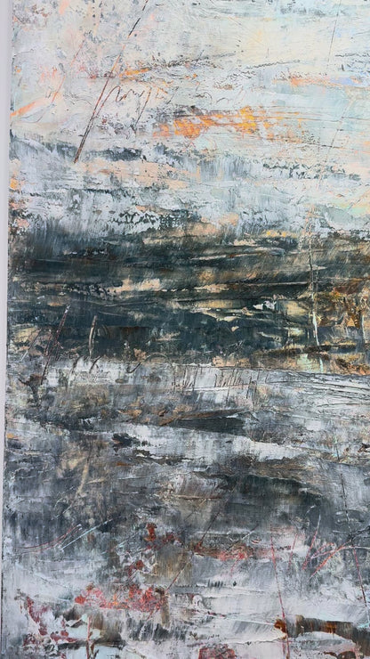 "Chasing the Blue", 48" x 60"