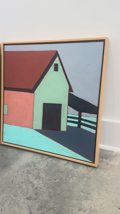 "Barn 33", 18 x 18