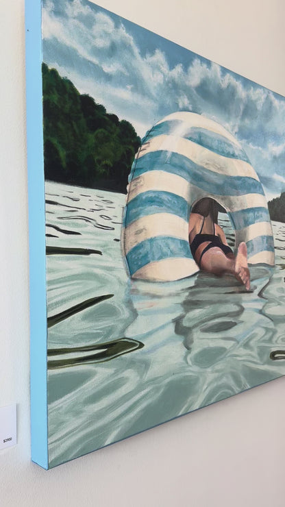 "Innertube" 24 x 36
