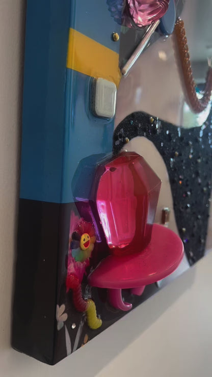 "Pop-ular" (Jean Shrimpton) - 24 x 18