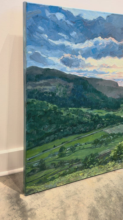 "St. John's Beck, Legburthwaite, England" 30 x 40