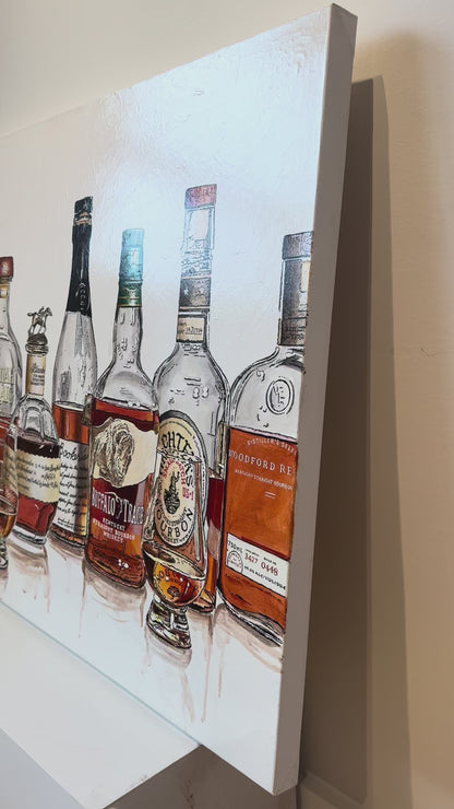 "Bourbon Bonanza", 30 x 40
