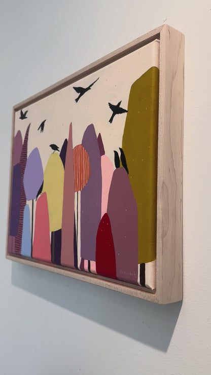 "Cotton Candy Sky", 12x16