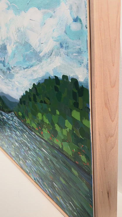 "The Perfect Day” (Fontana Lake) 24 x 18