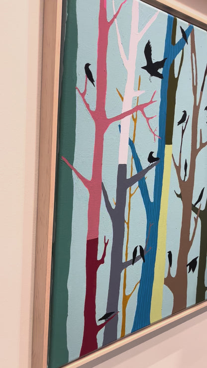 "Chitty Chat" - 24 x 24"