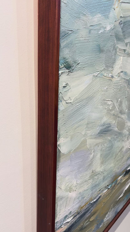 Pale Light on Coastal Plain, 36 x 40