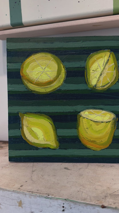 "Lemon Study" 8 x 8