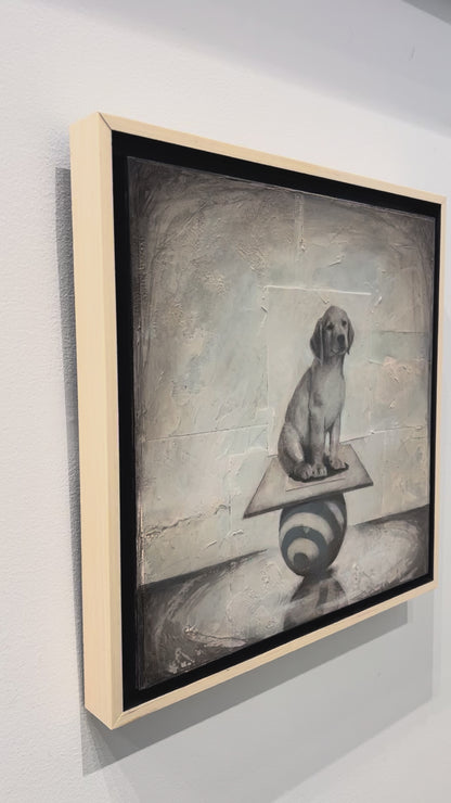 "Having a Ball 147", 12 x 12