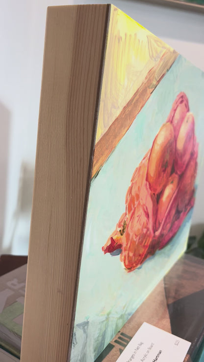 Oranges in Net Bag, 11 x 14