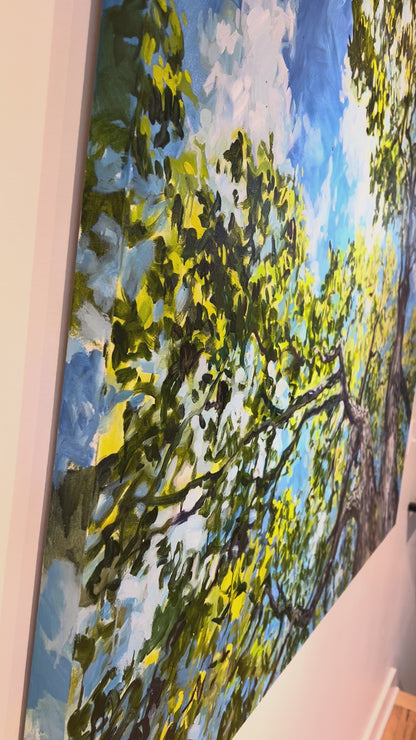 "Their Voice Goes Out Into All the Earth" 64 x 48