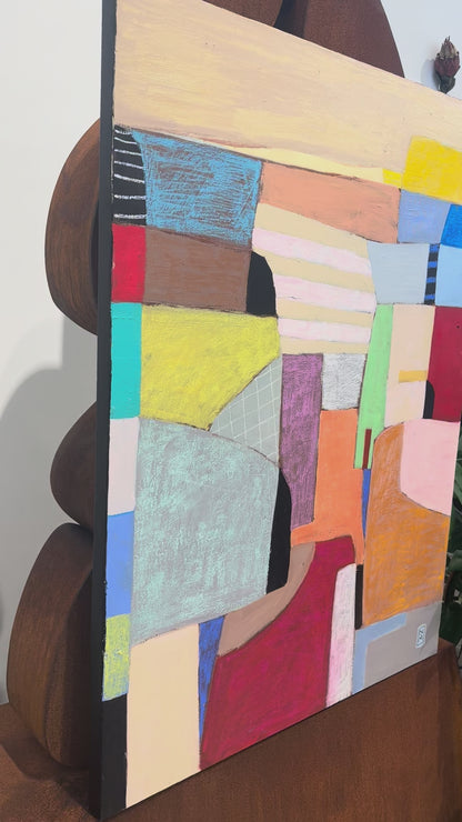 Making Friends, 48 x 36