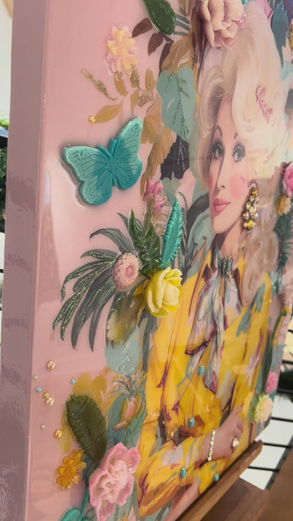 "Summer Song" (Dolly Parton) - 30 x 40