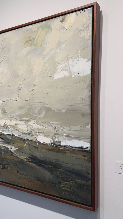 A Winter's Painting, 36 X 36