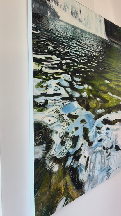 "At the Waterfall" 60x48