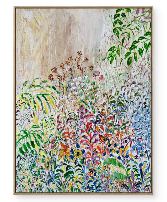 Rooted in Serenity, 48" x 36" Framed